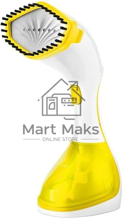 Отпариватель Kitfort КТ-999-4 желтый/белый, 1600 Вт, 20 г/мин, 240 мл