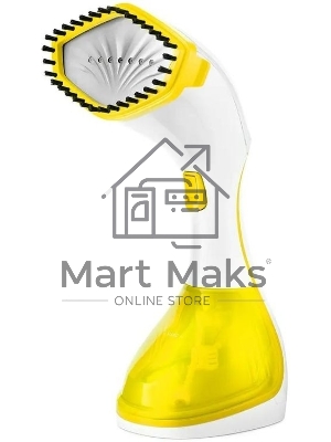 Отпариватель Kitfort КТ-999-4 желтый/белый, 1600 Вт, 20 г/мин, 240 мл