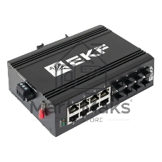 Коммутатор EKF TSX-U-8GX/SFP-8GT, 8×1 Гбит/с + 8×1 Гбит/с SFP, неуправляемый
