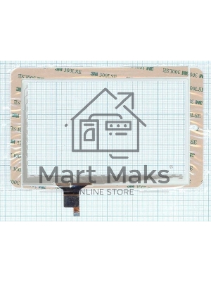 Сенсорное стекло (тачскрин) MA702Q6. белое