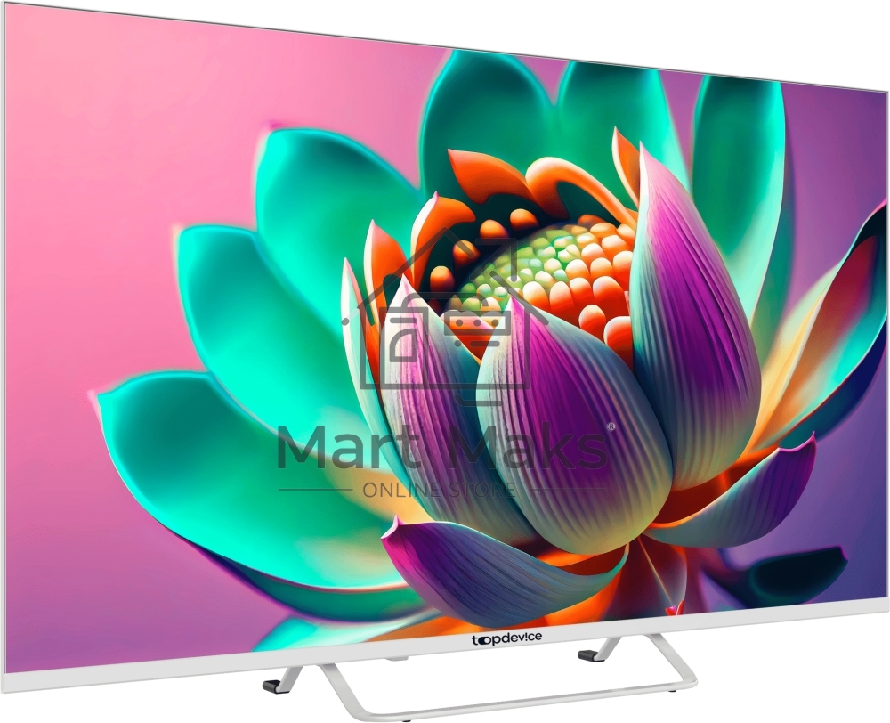 Телевизор Topdevice 43'' TDTV43CS07U белый LED 4k UHD 60Hz Smart TV