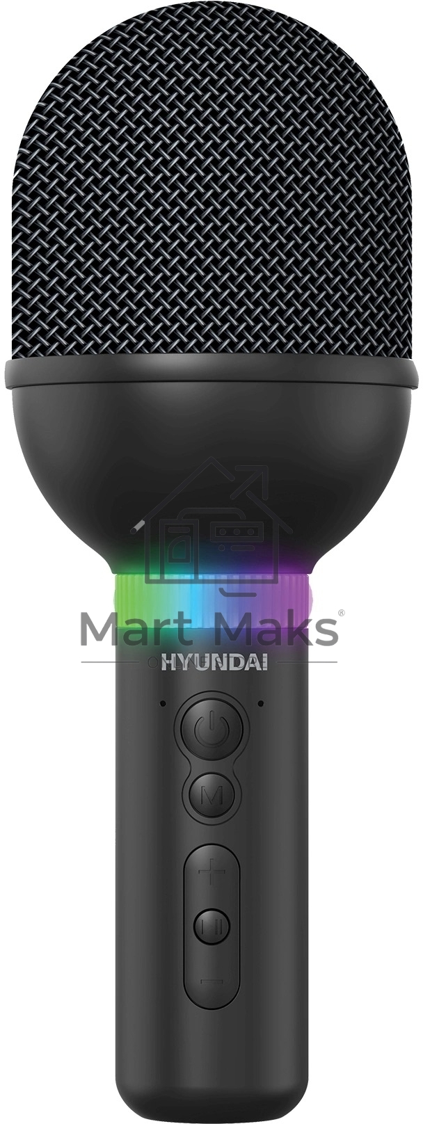 Микрофон беспроводной Hyundai H-MIC101 черный
