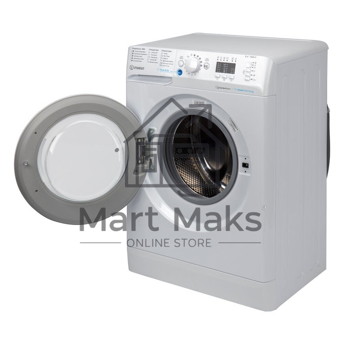 Стиральная машина Indesit BWSA 6109 WWV RU белый, загрузка фронтальная 6 кг, 1000 об/мин, класс: A