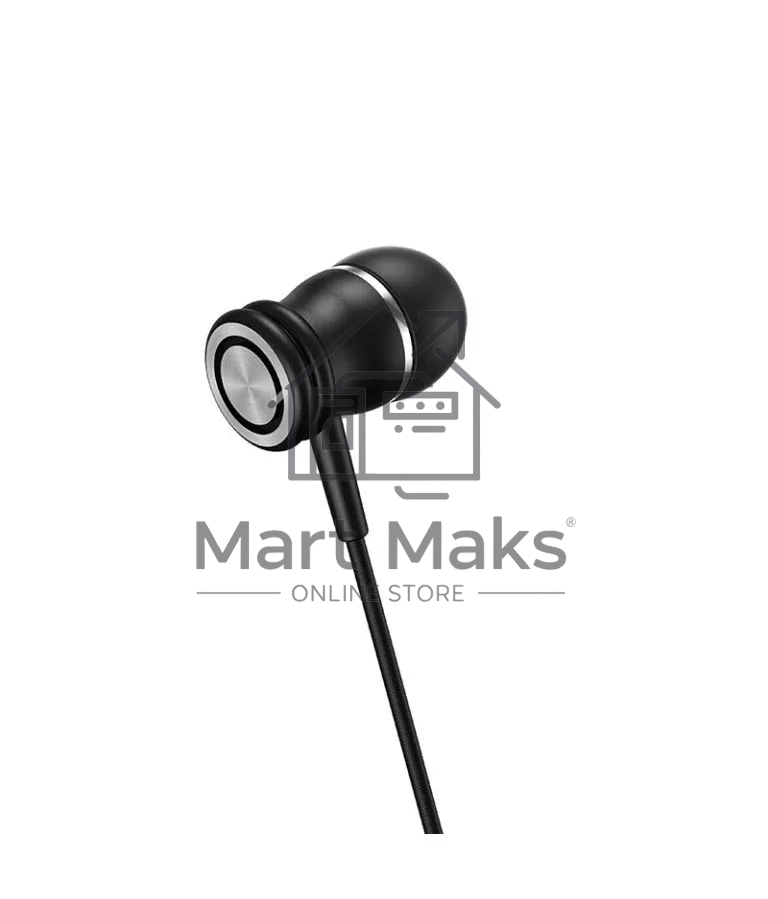 Наушники проводные Havit Wired earphone черный