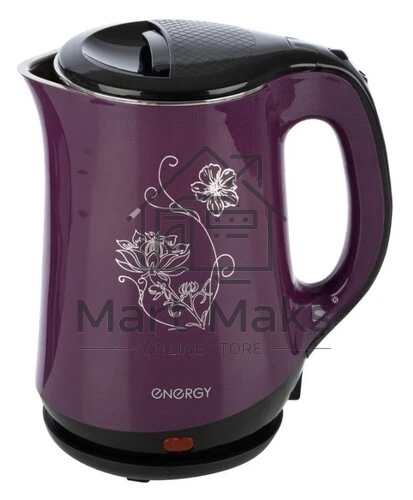 Чайник ENERGY E-265 1,8 л,двойной корпус,фиолетовый,1500 Вт (164127)