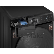 Стиральная машина Weissgauff WM 59411 Direct Drive Inverter Steam Matt Black черная, загрузка фронтальная 11кг, 1400 об/мин., класс: A+++