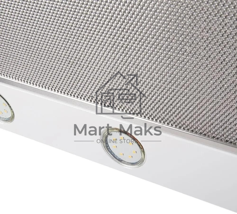 Вытяжка встраиваемая Maunfeld Ouse Touch Glass 60 белый, 60 см, 750 куб. м/ч, 48 дБ