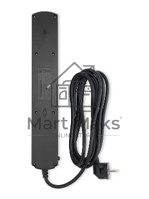 Сетевой фильтр Ippon BK-6-EU-3-16-B 3м (6 розеток) черный (коробка)