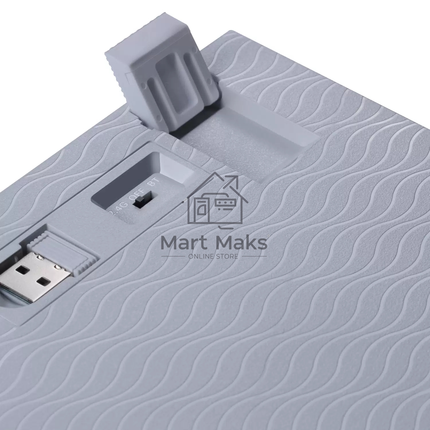Клавиатура Defender REDRAGON VEIGAR беспроводная USB, Bluetooth/Радиоканал, бело-голубая