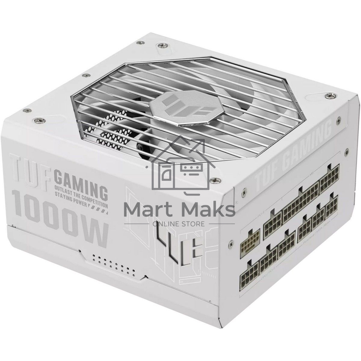 Блок питания ASUS TUF-GAMING-1000G-WHITE /PSU, CE+UK (90YE00S5-B0NA00) 