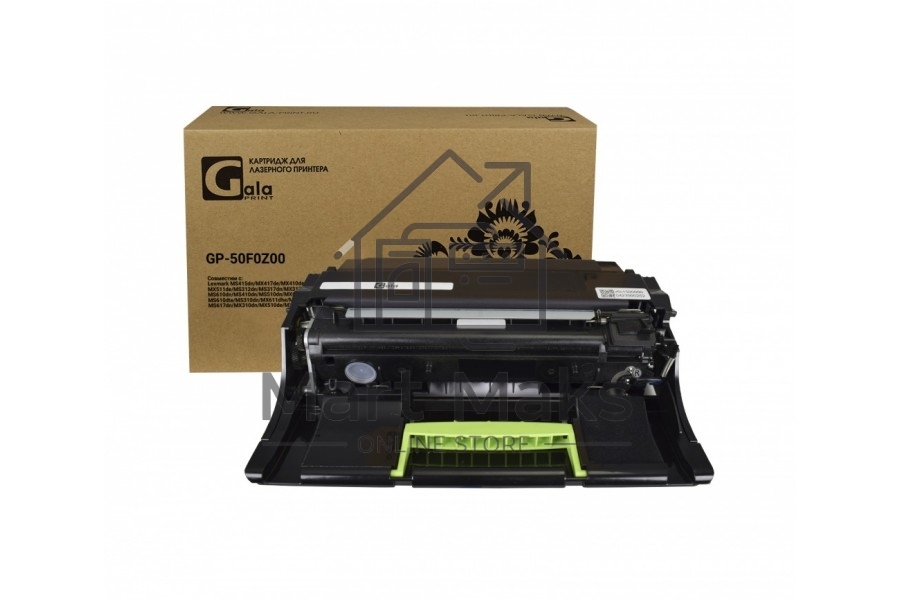 Драм-картридж GalaPrint GP-50F0Z00 черный (60000 стр.) для Lexmark MS415dn/MX417de/MX410de/MS610de/MX511de/MS312dn/MS317dn/MX317dn/MS417dn/MS610dn/MS410dn/MS510dn/MX611de/MS410d/MS610dte/MS310dn/MX611dhe/MS310d/MX511dhe/MS617dn/MX310dn/MX510de/MX617de/MX5