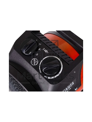 Тепловая электрическая пушка ТЭПК-3K (керам.нагревательный элемент) круглый корпус