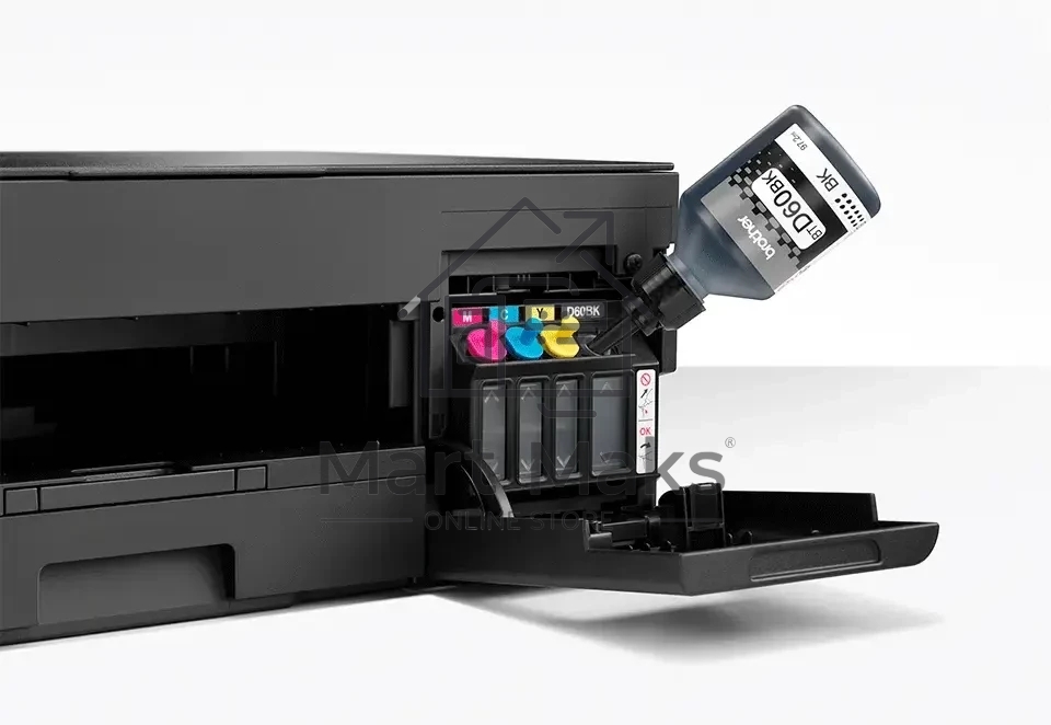 МФУ струйный Brother InkBenefit Plus DCP -T420W, A4, цветной, печ. 16/9 стр/мин (ч/б/цвет), скан. до 12 стр/мин, 6000x1200 dpi (печ.) 2400x1200 dpi (скан), USB, Wi-Fi