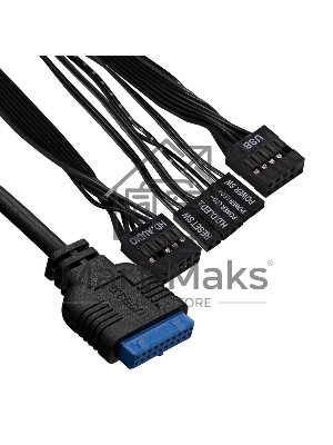 Компьютерный корпус Desktop ExeGate MI-301U-300 (mATX/mini-ITX, 1U-F300S 4см, 1*USB+1*USB 3.0, аудио, черный)