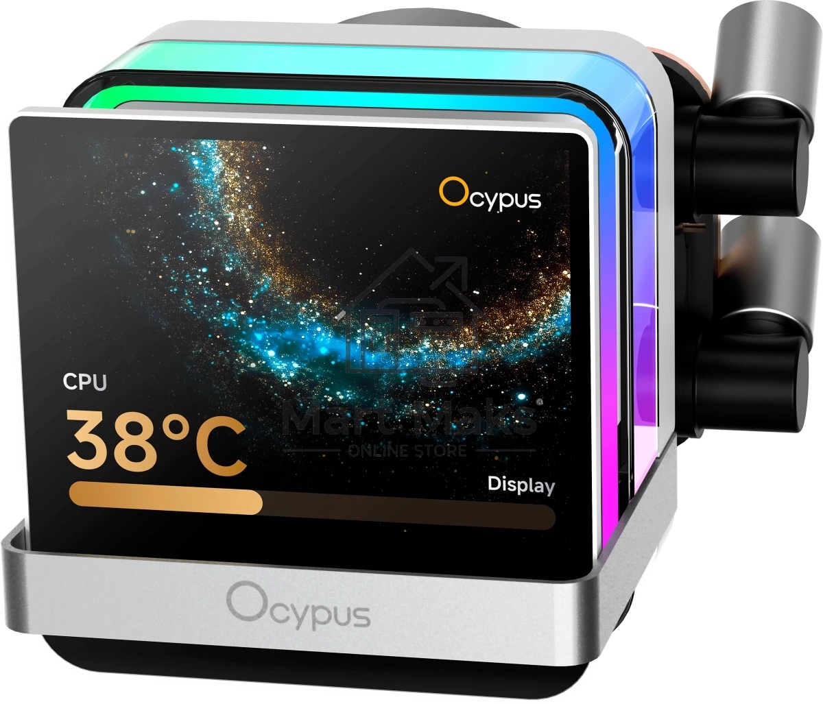 Система охлаждения Ocypus Sigma L36 PRO WH IPS Display/ white/ 310W/ All Intel/ AMD AM* / Screws