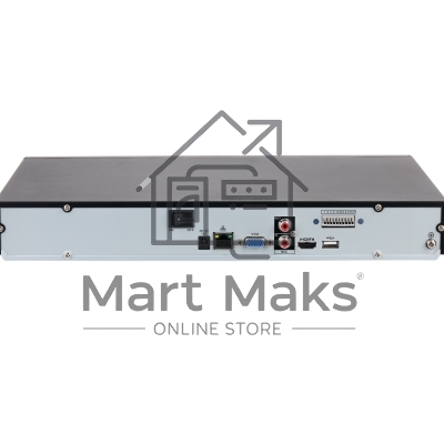 Видеорегистратор IP 32-канальный DAHUA 4K и H.265+. Входящий поток до 160 Мбит/с; сжатие: Н.265+/H.265+, H.265, H.264+, H.264+/H.264; разрешение записи до 12Мп; накопители: 2 SATA III до 20Тбайт; воспр