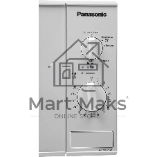 Микроволновая печь Panasonic NN-SM221WZPE белый, 20 л, 800 Вт, переключатели - поворотный механизм