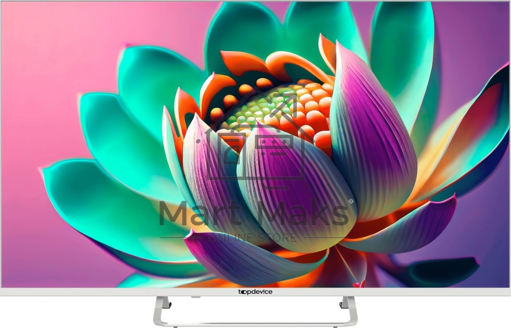 Телевизор Topdevice 43'' TDTV43CS07U белый LED 4k UHD 60Hz Smart TV