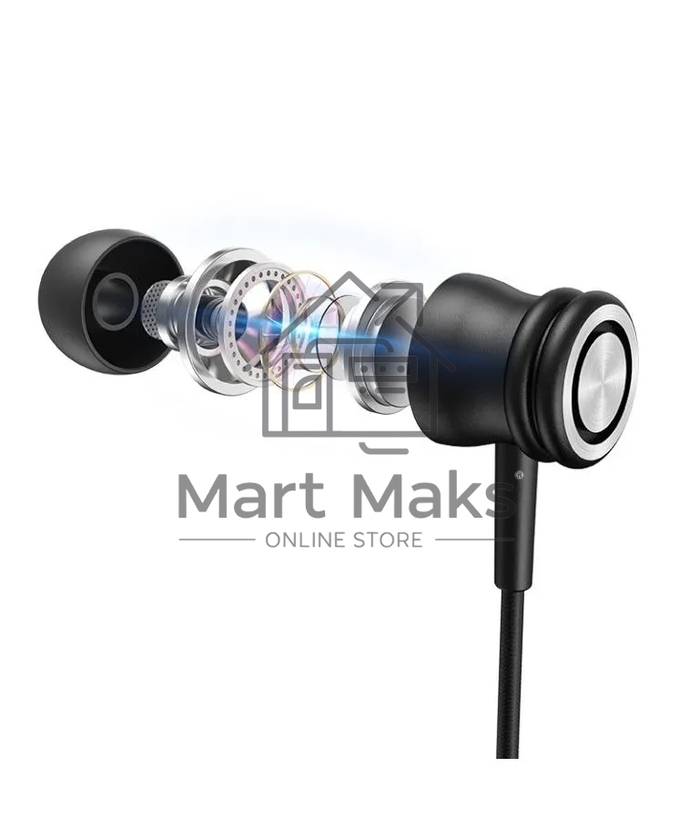 Наушники проводные Havit Wired earphone черный