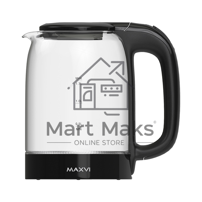 Чайник электрический MAXVI KE1741G black