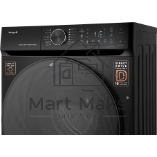 Стиральная машина Weissgauff WM 59411 Direct Drive Inverter Steam Matt Black черная, загрузка фронтальная 11кг, 1400 об/мин., класс: A+++