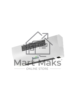 Тепловая завеса Ballu BHC-CE-3L Ступени мощности 2,5/1,25 кВт, Номинальный ток 11 А, Производительность 250 м3/час, Напряжение питания 220 В - 50 Гц, Подключение к сети сетевой шнур с вилкой, Степень защиты 	IP20, Класс электрозащиты I, Увеличение темпера