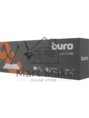 Кронштейн для мониторов ЖК Buro M8 черный 15