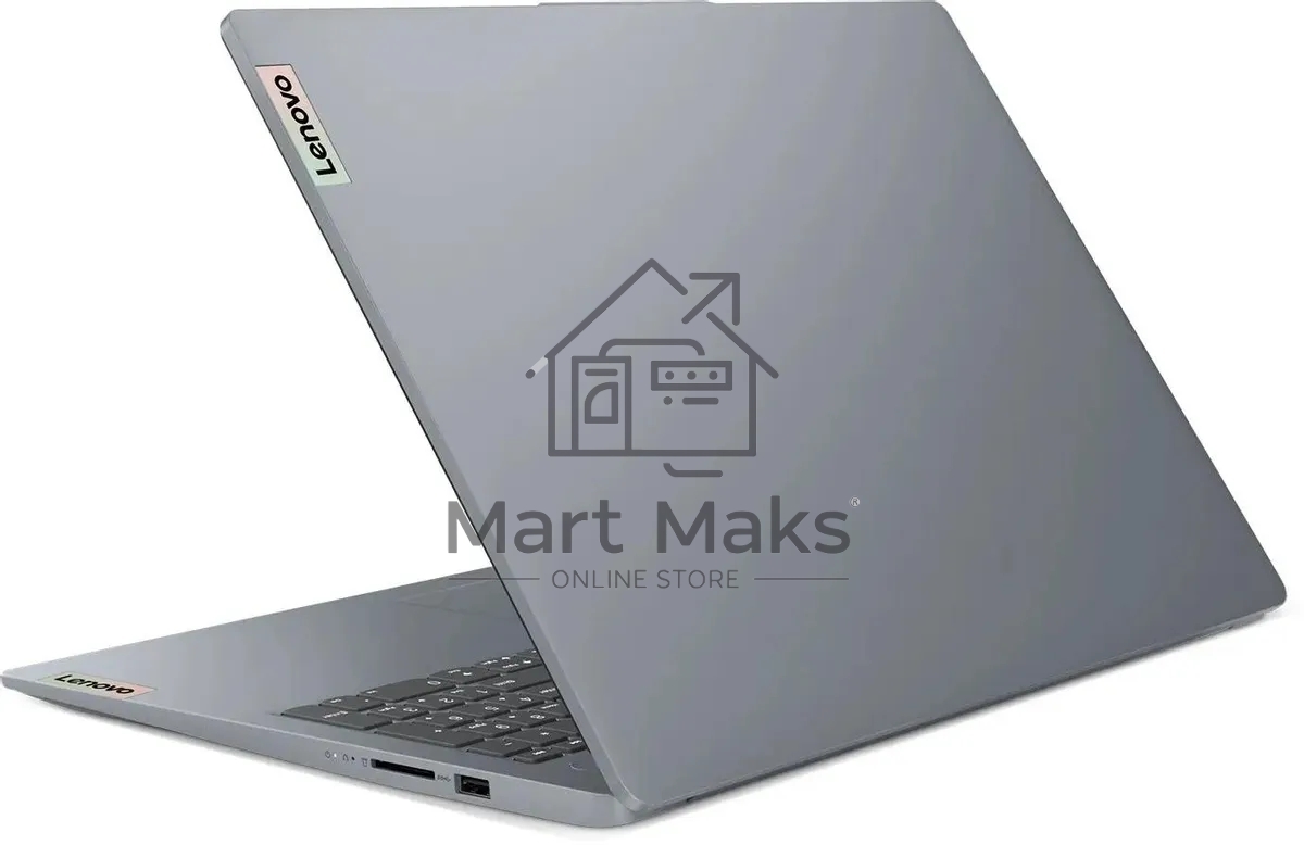 Ноутбук Lenovo IdeaPad Slim 3 16IAH8 i5-12450H 8Gb SSD 512Gb Intel UHD Graphics 16 WUXGA IPS Cam 47Вт*ч No OS Серый 83ES0012RK