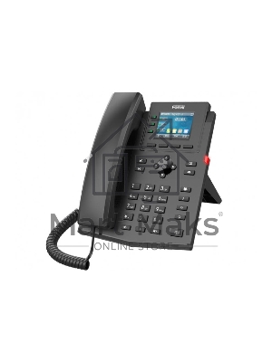 Телефон IP Fanvil X303-2 Wire черный