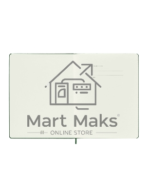 Блокнот MOLESKINE Classic, 192стр, в клеточку, твердая обложка, зеленый qp091k15