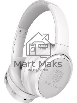 Беспроводные/проводные наушники Ural Молот Н130 белый, полноразмерные, Bluetooth + проводной, активное шумоподавление