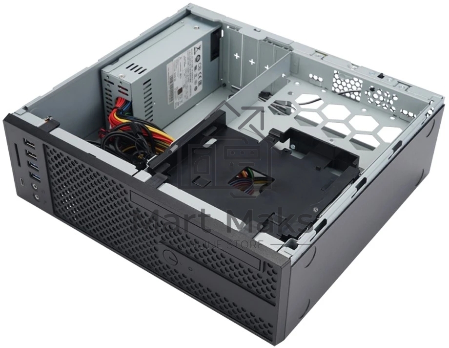 Компьютерный корпус Slim Desktop INWIN CJ708BL IP-S265AU7-2 80plus Bronze, U3*2+U2*2+A(HD)+TYPE 3.1C + FAN 80*15мм + intrusion switch INWIN Slim Case