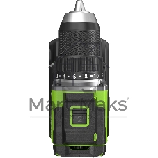 Дрель безударная Greenworks DD560 патрон:быстрозажимной реверс (3708407CUB)
