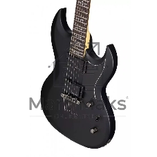 Электрогитара SCHECTER DEMON S-II ABSN - электрогитара 6-струнная, 24 лада, корпус: липа, гриф клен, накладка венге, на болтах, звукосниматели: HH, Schecter Diamond Active HB-105S, регулировки громкость, тон, 3х позиционный переключатель, Цвет: Aged Bla