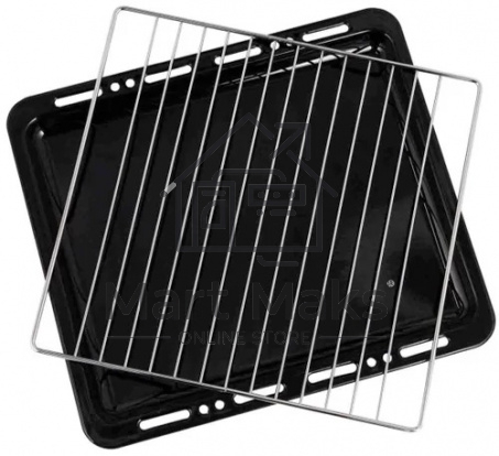 Плита комбинированная Flama RK 2211 белый, конфорок 4 шт, духовка 50 л, 50 см x 85 см x 60 см