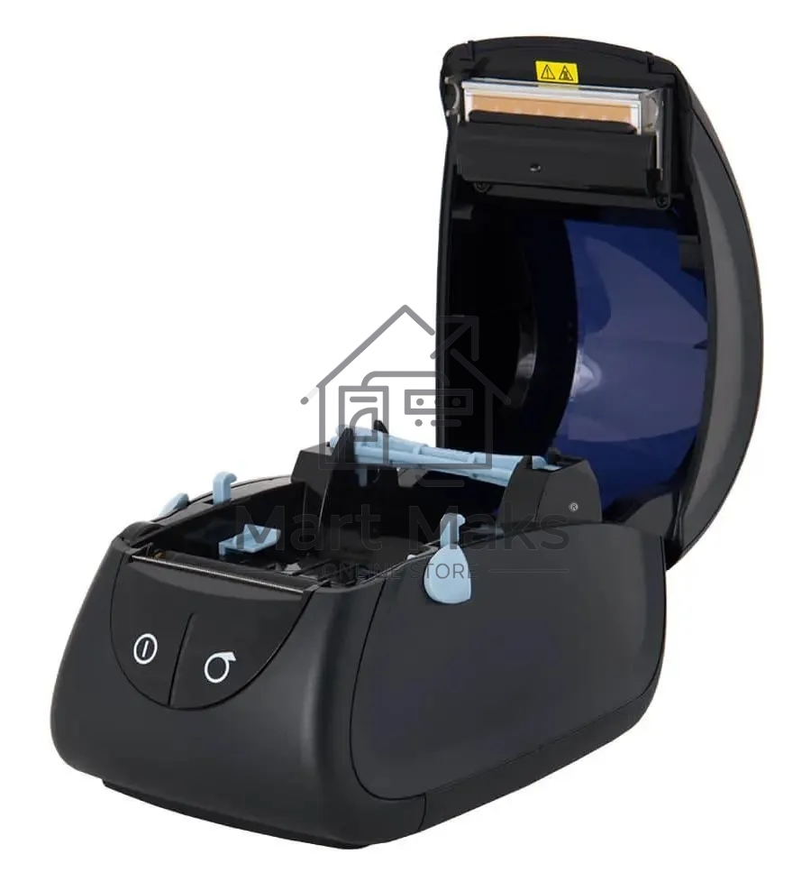 Принтер наклеек Mertech MPRINT LP58 EVA прямая термопечать, 203 dpi, 100 мм/сек, RS-232, USB, черный