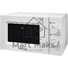 Микроволновая печь Home HMM207BW белый, 20 л, 700 Вт, переключатели — поворотный механизм