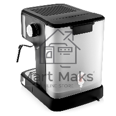 Кофеварка рожковая BRAYER BR1114 черный, исп. кофе - молотый, 1.5 л, 1100 Вт, 20 Бар.