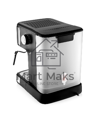 Кофеварка рожковая BRAYER BR1114 черный, исп. кофе - молотый, 1.5 л, 1100 Вт, 20 Бар.