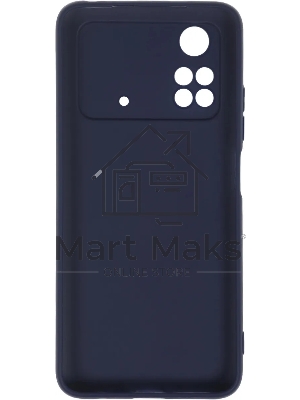 Чехол (клип-кейс) DF poCase-03 для Xiaomi Poco M4 Pro синий