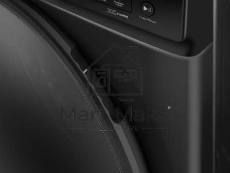 Стиральная машина Weissgauff WM 59411 Direct Drive Inverter Steam Matt Black черная, загрузка фронтальная 11кг, 1400 об/мин., класс: A+++