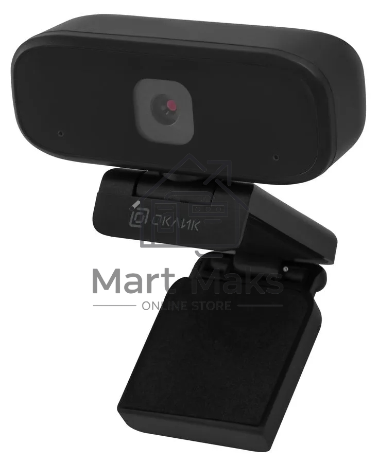 Камера Web Оклик OK-C015HD черный 1Mpix (1280x720) USB2.0 с микрофоном