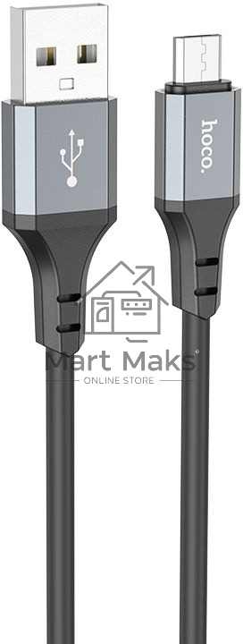 Кабель Hoco X92 Honest Micro USB (m)-micro USB (m) 3м черный коробка