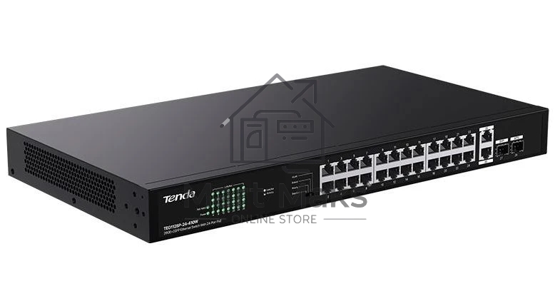 Коммутатор Tenda TEG1128P-24-410W 24PORT