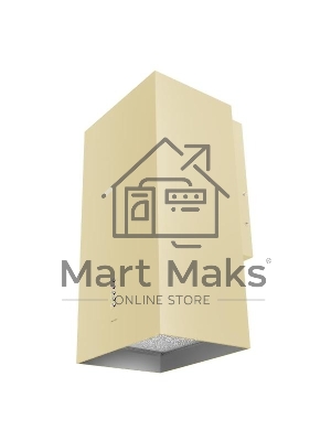 Вытяжка пристенная островная Maunfeld Bath 401 бежевая, 40 см, 1150 куб. м/ч, 52 дБ