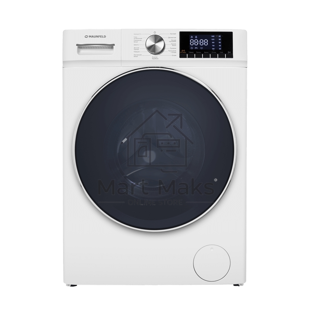 Стиральная машина Maunfeld MFWM127IWH02 белая, загрузка фронтальная 7кг, 1200 об/мин., класс: A+++