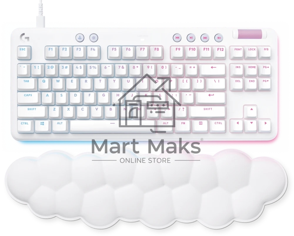 Клавиатура Logitech Gaming Keyboard G713 TKL Off белый