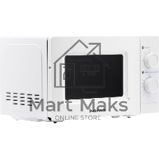 Микроволновая печь Home HMM207BW белый, 20 л, 700 Вт, переключатели — поворотный механизм