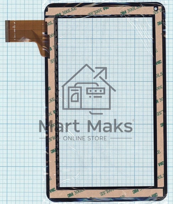 Сенсорное стекло (тачскрин) MF-358-090F-7. черное