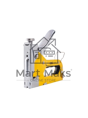 Мебельный степлер Deli DL1313 3-в-1. 4-8мм. 0,6 кг. Полностью стальная конструкция. Подходит для D/U/T.